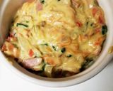 食パンアレンジグラタン 薄切りで作り方1写真