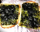 韓国のりチーズトースト作り方1写真