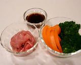 ［ブロッコリー豚オイスター炒め＊お弁当］作り方1写真