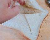 朝ごはんに！中からびっくり？トースト！作り方4写真