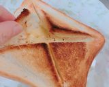 朝ごはんに！中からびっくり？トースト！作り方7写真