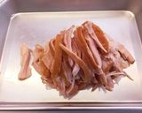 スモークチキンのナッツクリームパスタ作り方4写真