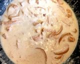 スモークチキンのナッツクリームパスタ作り方5写真