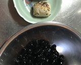 残り物を一新！ 黒豆ぜんざい作り方1写真