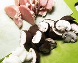 15分★椎茸ブラウンホワイトソース！作り方1写真