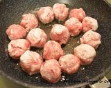 簡単&安い!揚げない豚肉甘酢ボール作り方4写真