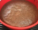 バレンタインオレンジ香る生チョコ風ケーキ作り方6写真
