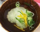 レンジで簡単 大根餅のお吸い物作り方4写真