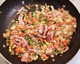 お手軽簡単!パラッと混ぜチャーハン作り方4写真