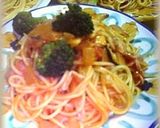 ベーコンとブロッコリーのトマトソーススパ作り方6写真