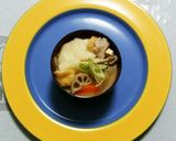 【餅 豚汁鍋】お正月お餅を入れ食べる豚汁作り方5写真