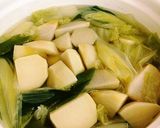 里芋＆白菜たっぷり味噌鍋作り方4写真