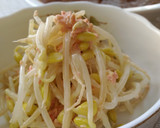 豆もやしの鮭マヨ和え作り方7写真