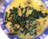 コーンバターとホウレン草のチーズオムレツ作り方3写真
