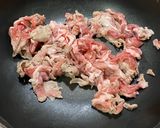残り物で『豚ニラ炒め』作り方2写真