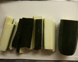 手羽中とズッキーニのごまチーズ焼き作り方2写真