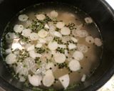 冷ご飯で簡単♪松茸お吸い物の素で七草粥　作り方3写真