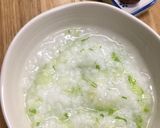 簡単・七草粥風(レトルトのお粥使用)作り方3写真