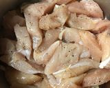 ささみキャベツの味噌マヨ(無水鍋QC使用作り方1写真