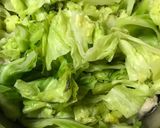 ささみキャベツの味噌マヨ(無水鍋QC使用作り方3写真