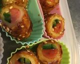 魚肉ソーセージとピーマン入りちくわ☆作り方5写真