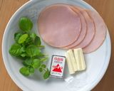 クレソンのハムロール作り方1写真