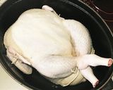 ストウブで☆簡単丸鶏のローストチキン作り方10写真