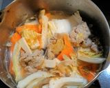 ぽかぽか!白菜と豚肉のとろ~りクリーム煮作り方3写真