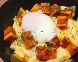 放置で出来るほったらかしベーコンエッグ丼作り方7写真