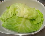 お餅入り!トロっとふんわりロールキャベツ作り方1写真