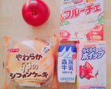 超手抜き！！りんごの簡単ドームケーキ✨作り方1写真