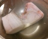 ブリかまのあら煮。作り方1写真
