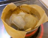 ブリかまのあら煮。作り方4写真