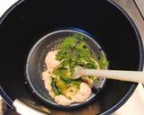 ＊酒粕ドリンク＊酒粕の抹茶豆乳ラテ作り方2写真