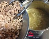 鶏白湯のこってりラーメン作り方6写真