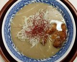 鶏白湯のこってりラーメン作り方13写真