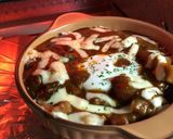 レトルトを使った簡単半熟卵の焼きカレー作り方11写真