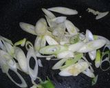 スイトンと葱のさっぱり炒め作り方4写真