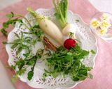 ふっくら七草粥作り方1写真