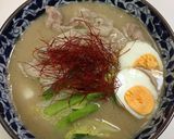 鶏白湯のこってりラーメン作り方14写真