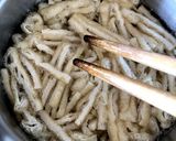 長ネギと薄揚げとワカメの梅酢炒め作り方3写真