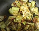 ミートソースで焼きそば風作り方2写真