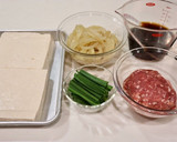 ［豆腐ステーキ 豚挽肉 玉葱あん ］作り方2写真