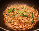 ［豆腐ステーキ 豚挽肉 玉葱あん ］作り方7写真