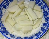 お正月の後に!蒲鉾入り牛肉と根菜の煮物☆作り方6写真