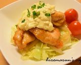 やわらかジューシー♡鶏むね肉でチキン南蛮作り方11写真