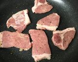 バカタレを使った豚肉きのこあんかけ作り方2写真