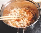 高タンパク低カロリー　鶏ひき肉もやし煮作り方2写真