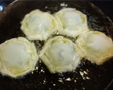 餃子の皮で簡単おかず☆ほうれん草＆チーズ作り方3写真