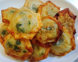 餃子の皮で簡単おかず☆ほうれん草＆チーズ作り方4写真